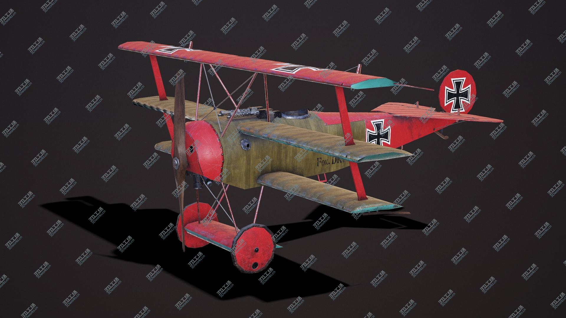 images/goods_img/2021040161/Fokker DR1 Triplane WW1 model/4.jpg